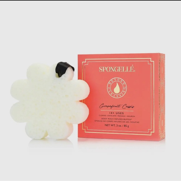 Grapefruit Cassis Body Wash Infused Sponge From Spongelle - Picture 2 of 2